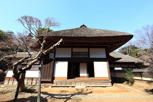 Exterior of a Traditional Japanese House