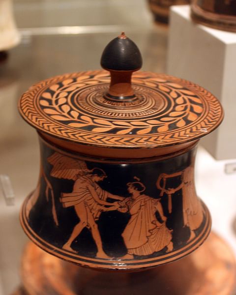 Attic Pyxis