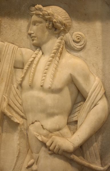 Apollo Marble Relief