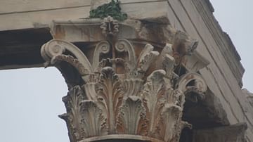 Corinthian Capital, Temple of Zeus, Athens